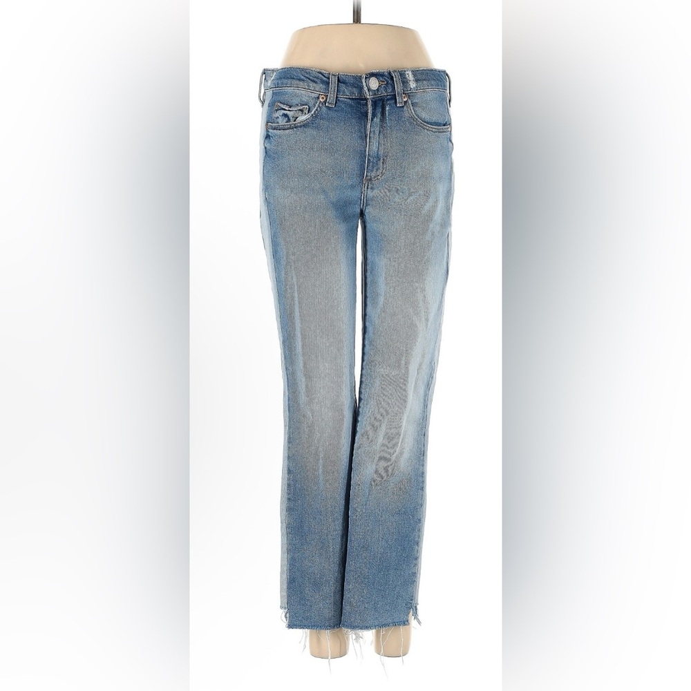 LOFT Light Wash Ankle/Crop Flare Jeans ~ Size 2/26 R